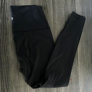 black align lululemon leggings